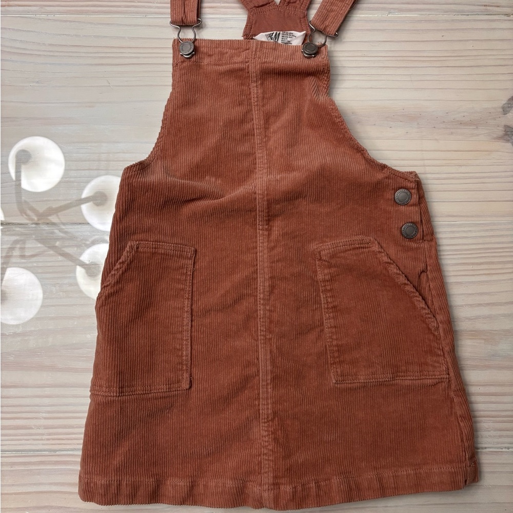 H&M Kids Corduroy overall skirt
